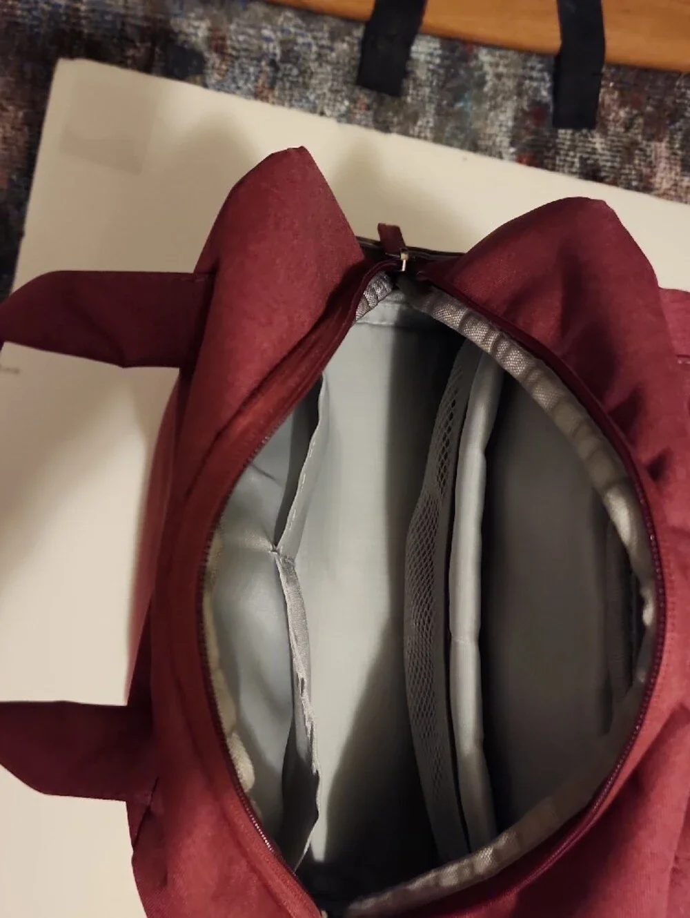 Beaspire Burgundy Multimedia Backpack